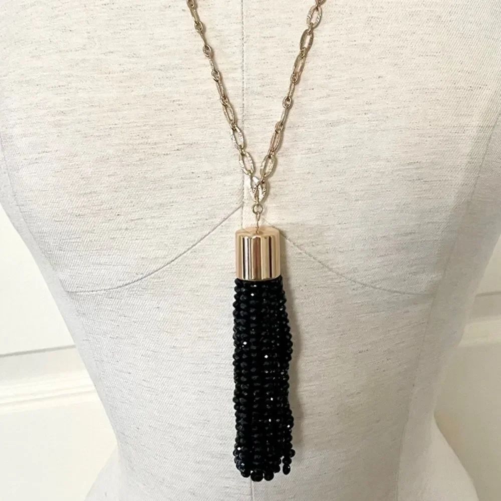 Bauble Bar Sugar fix long tassel necklace